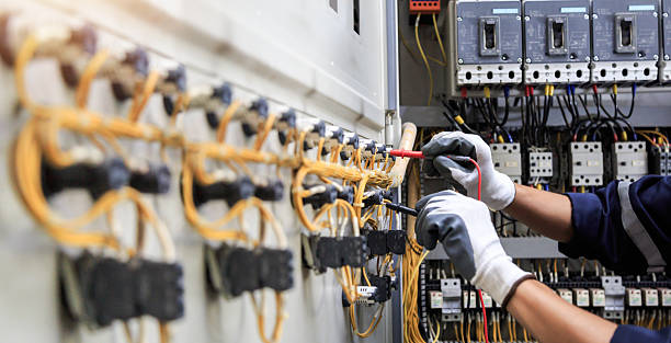 Professional Electrician technician working in Big Bear City, CA